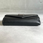 Louis Vuitton Portefeuille Lock Mini Trifold Wallet Leather — view 6