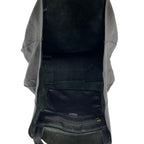 Celine Leather Horizontal Cabas Shoulder Tote Black — view 8