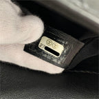 Chanel Quilted Turnlock CC Logo Lambskin Shoulder Bag — view 8