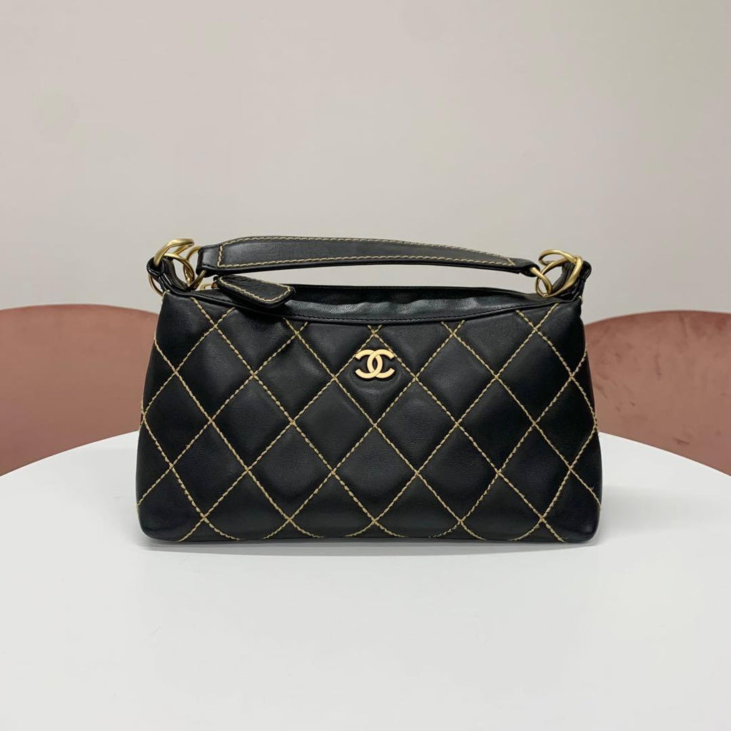 Chanel Wild Stitch CC Logo Shoulder Bag
