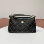 Chanel Wild Stitch CC Logo Shoulder Bag