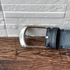 Louis Vuitton Damier Graphite Belt Ceinture Silver — view 6