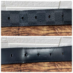 Louis Vuitton Damier Graphite Belt Ceinture Silver — view 7