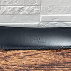 Louis Vuitton Damier Graphite Belt Ceinture Silver — view 9