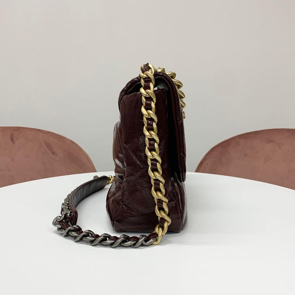 Chanel 19 Large Patent Shoulder — view 2
