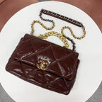 Chanel 19 Large Patent Shoulder — view 5