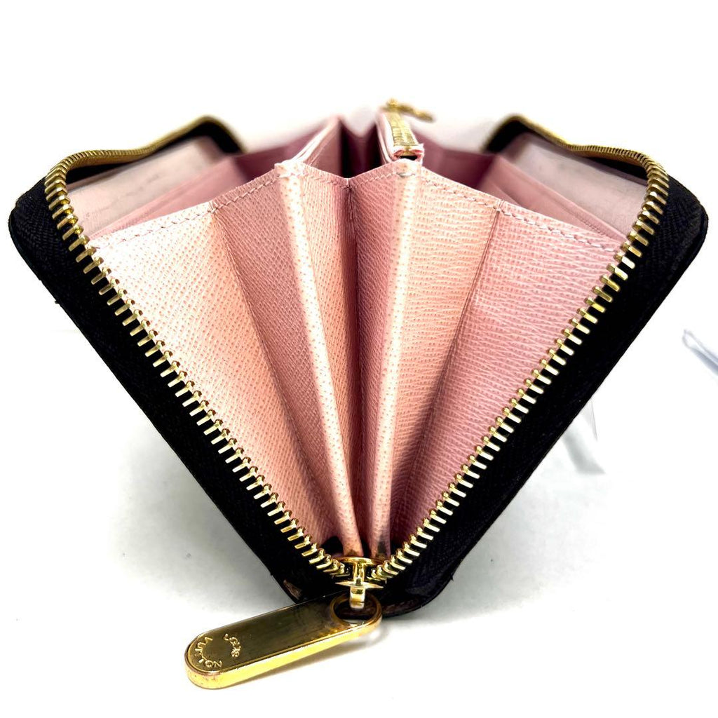 Louis Vuitton Monogram Zippy Wallet Rose Velours — view 4