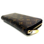 Louis Vuitton Monogram Zippy Wallet Rose Velours — view 6