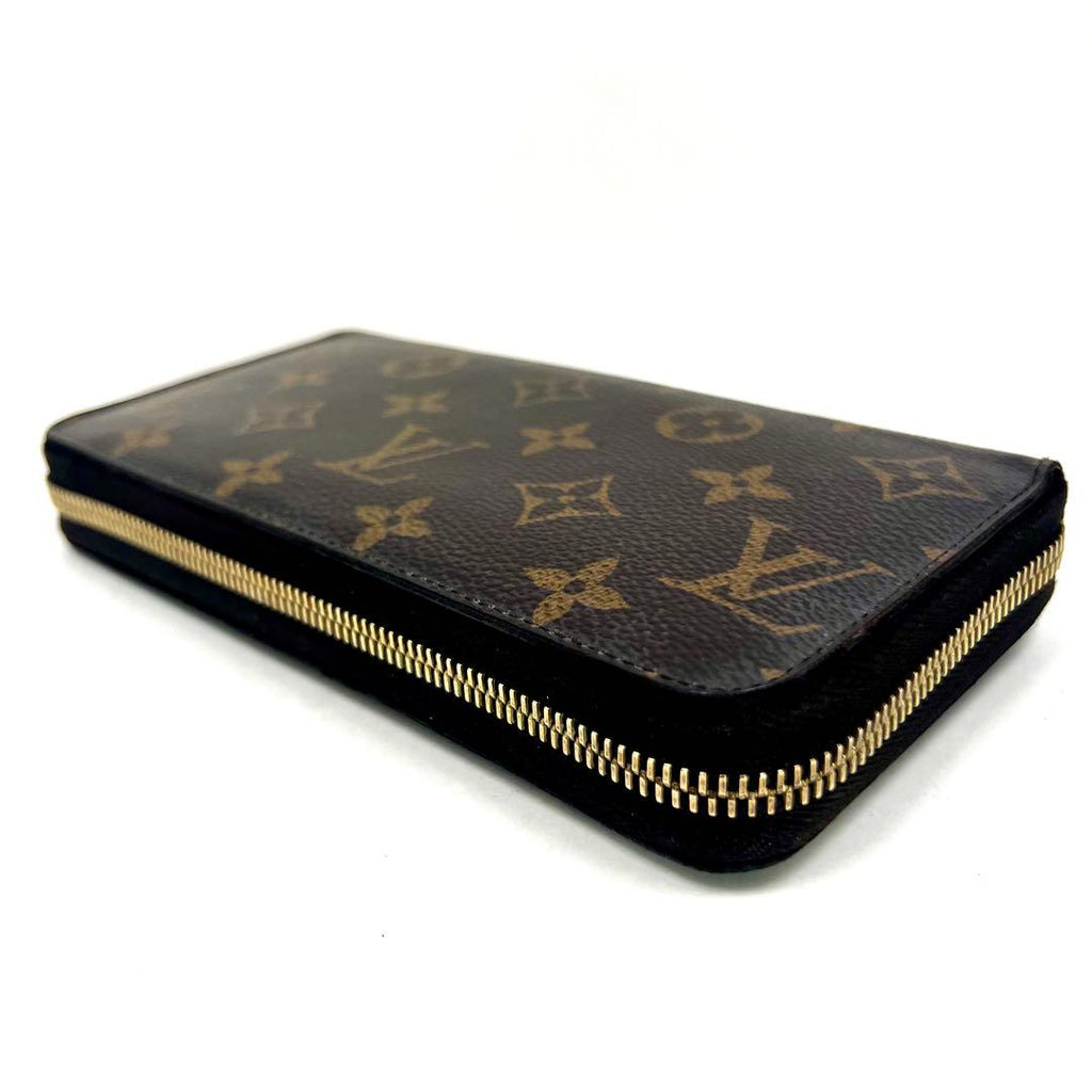 Louis Vuitton Monogram Zippy Wallet Rose Velours — view 8