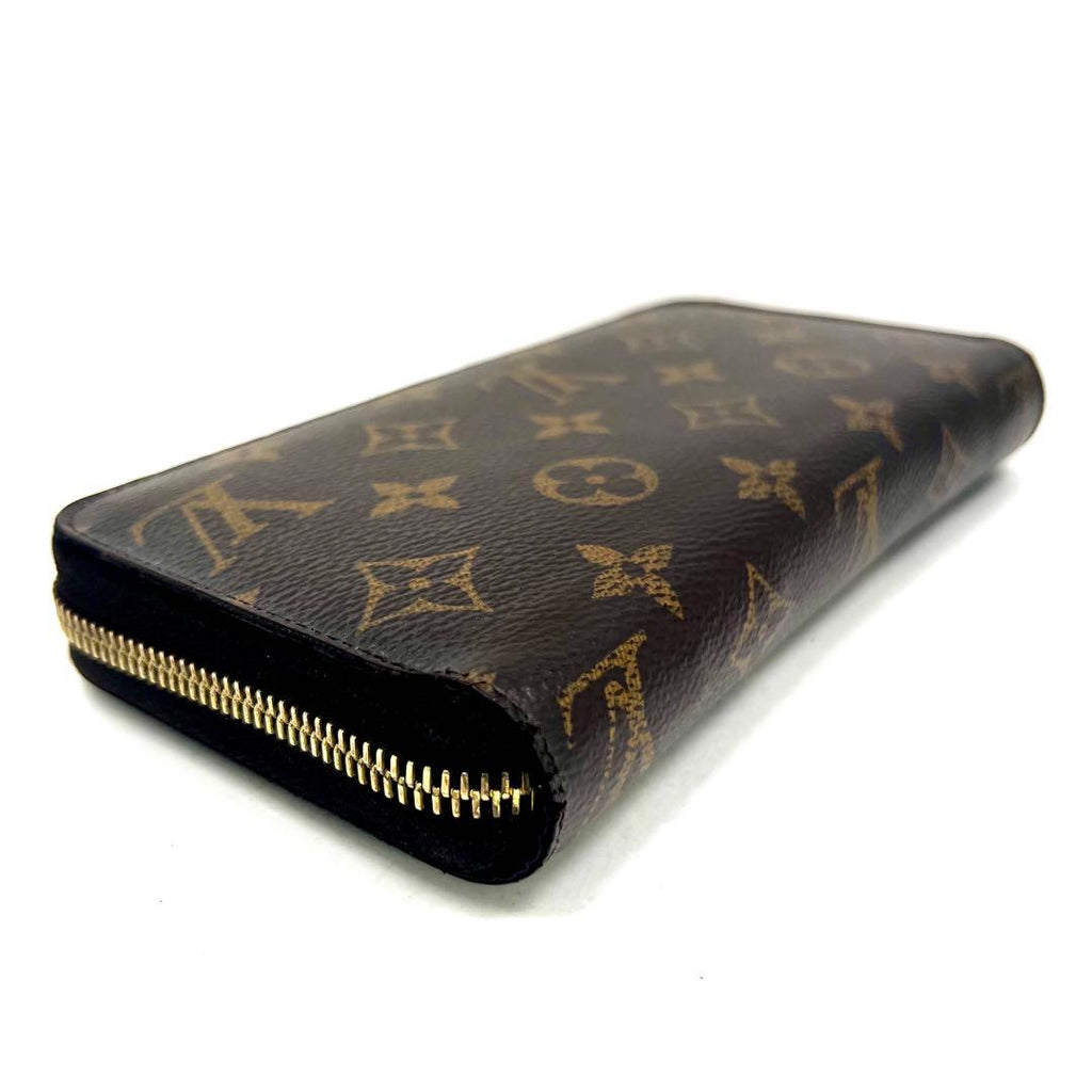 Louis Vuitton Monogram Zippy Wallet Rose Velours — view 9