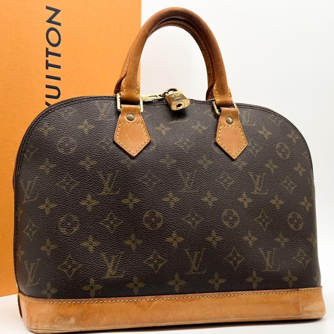 Louis Vuitton Alma PM Monogram Tote Leather