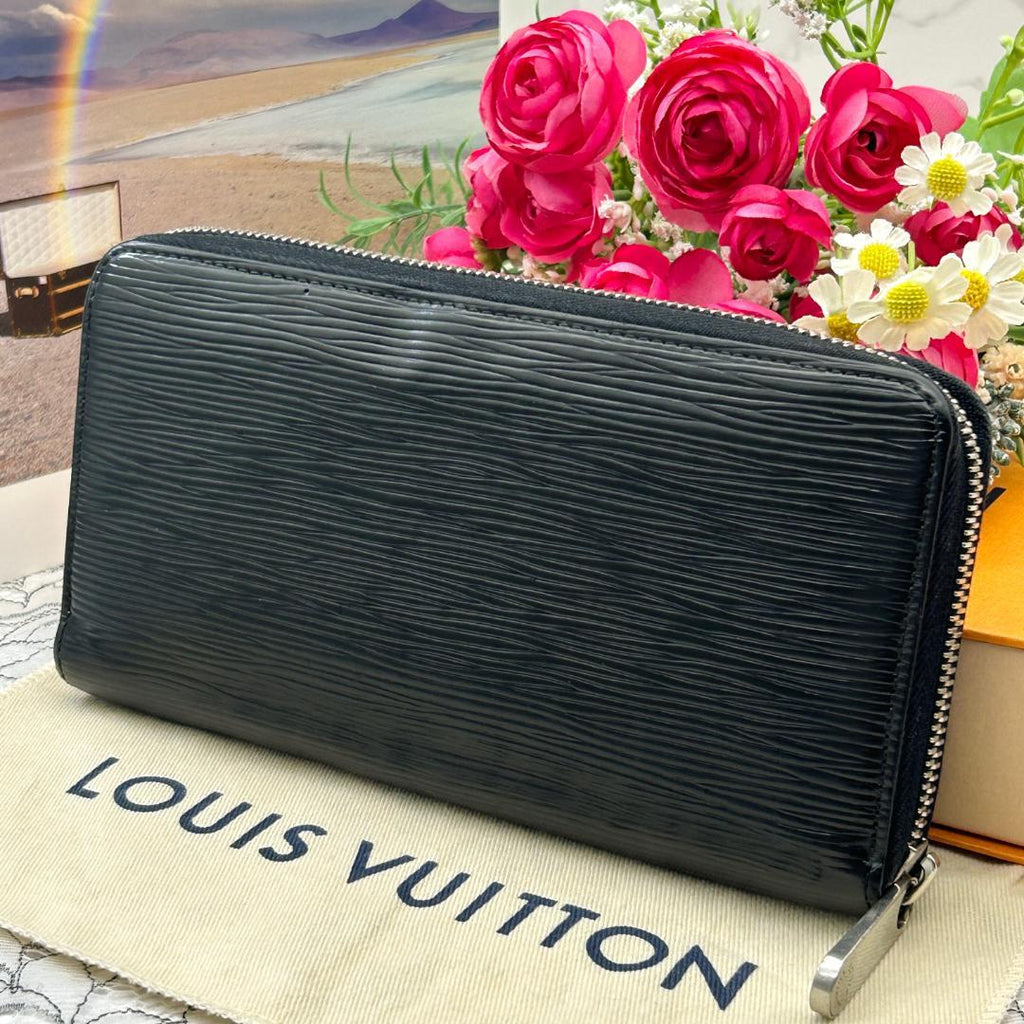 Louis Vuitton Epi Zippy Wallet Noir — view 2