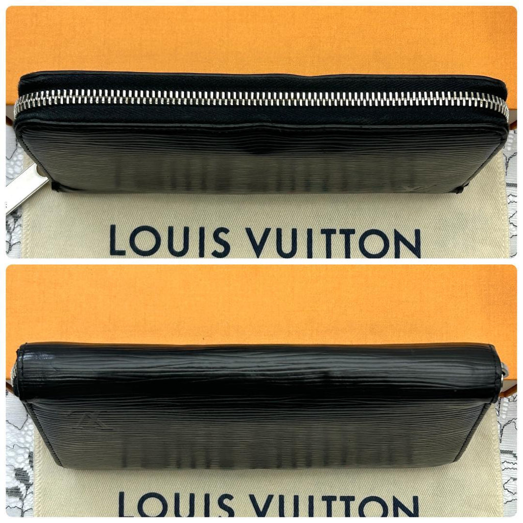 Louis Vuitton Epi Zippy Wallet Noir — view 3