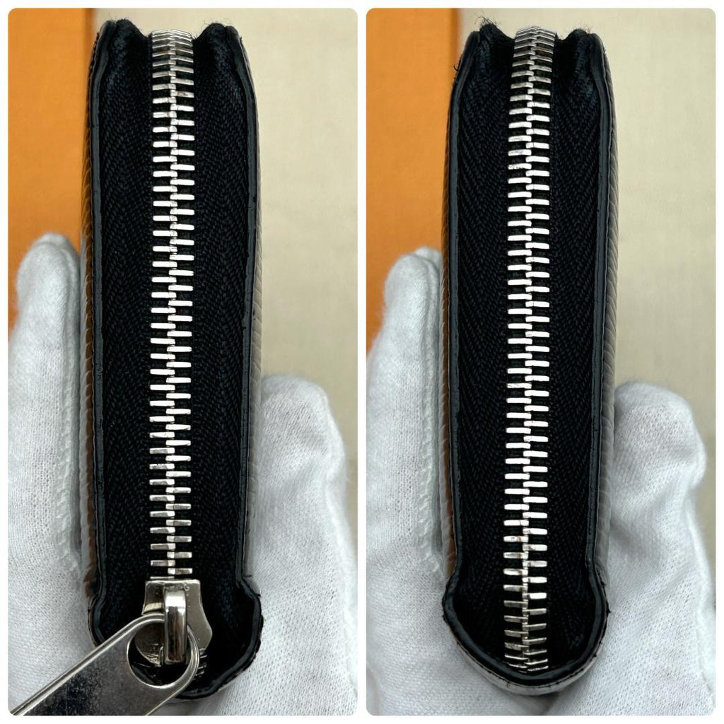 Louis Vuitton Epi Zippy Wallet Noir — view 4