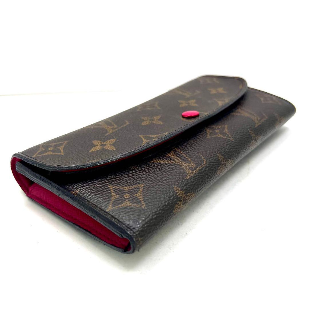 Louis Vuitton Monogram Portefeuille Emily Pink Wallet — view 7
