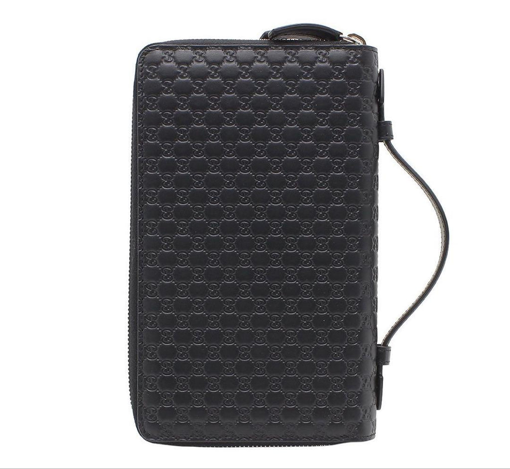 Gucci Micro Guccissima Leather Zip Around Wallet — view 2