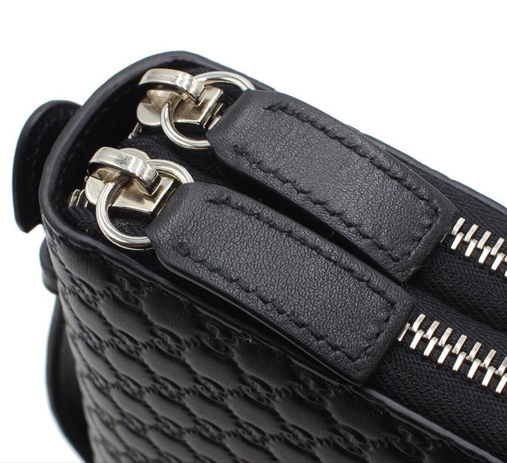 Gucci Micro Guccissima Leather Zip Around Wallet — view 5