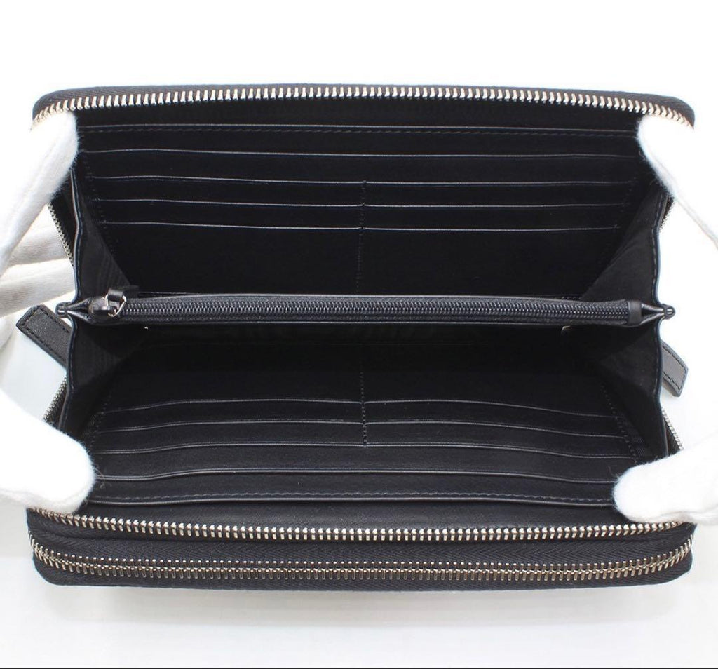Gucci Micro Guccissima Leather Zip Around Wallet — view 7