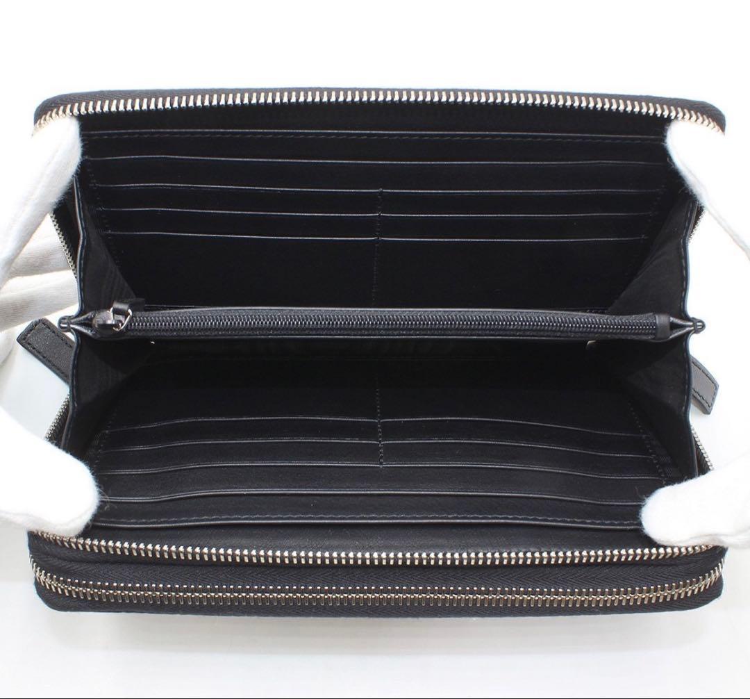 Gucci Micro Guccissima Leather Zip Around Wallet — view 7