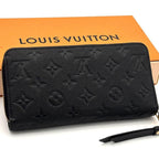 Louis Vuitton Wallet Monogram Zippy Black — view 2