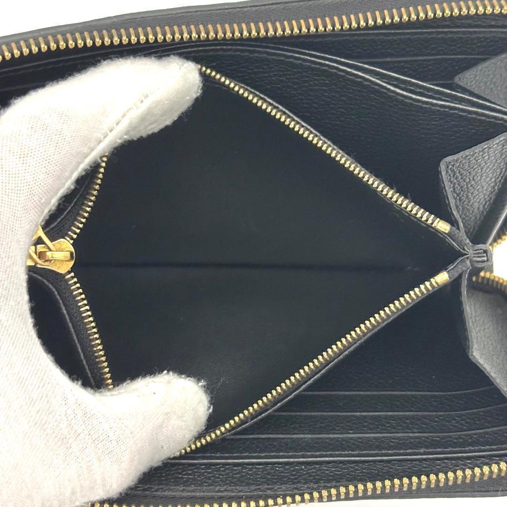 Louis Vuitton Wallet Monogram Zippy Black — view 6