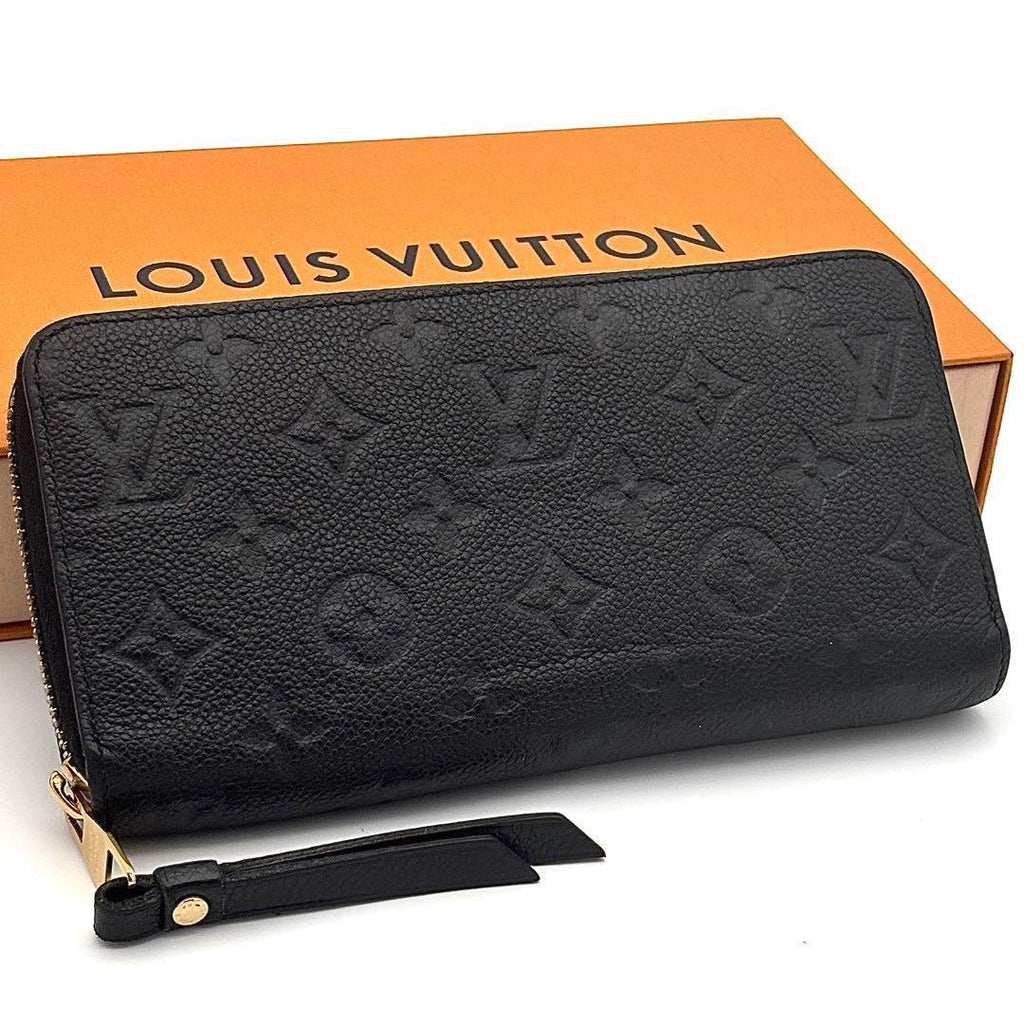 Louis Vuitton Wallet Zippy Monogram Black