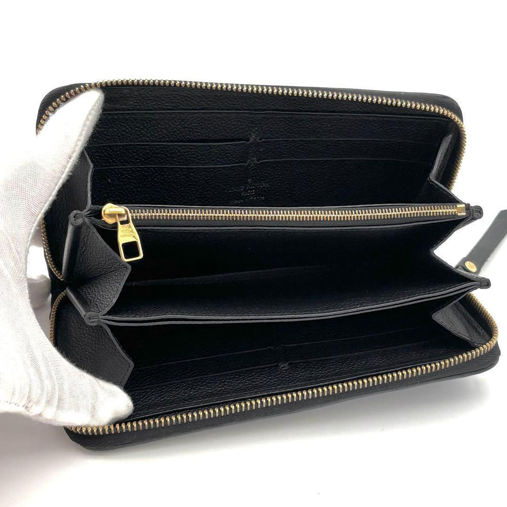 Louis Vuitton Wallet Zippy Monogram Black — view 3
