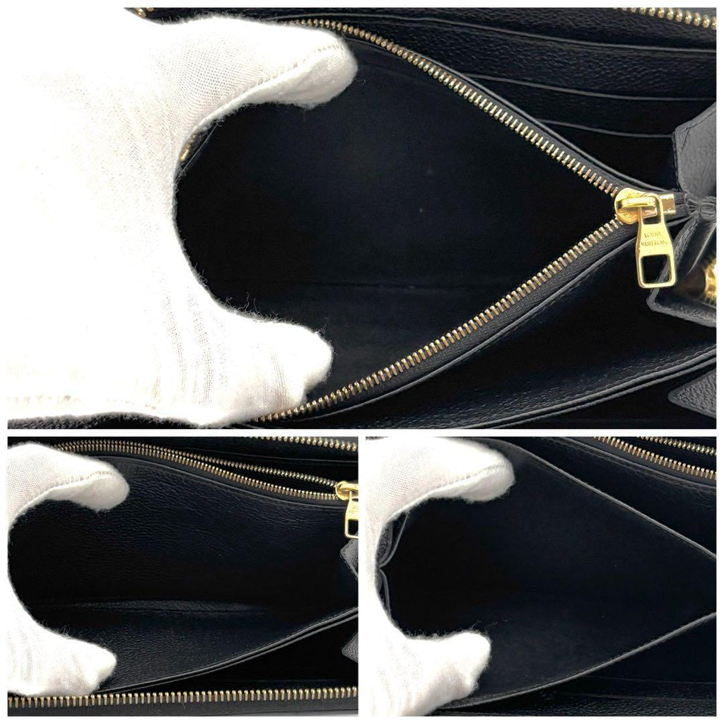 Louis Vuitton Wallet Zippy Monogram Black — view 4