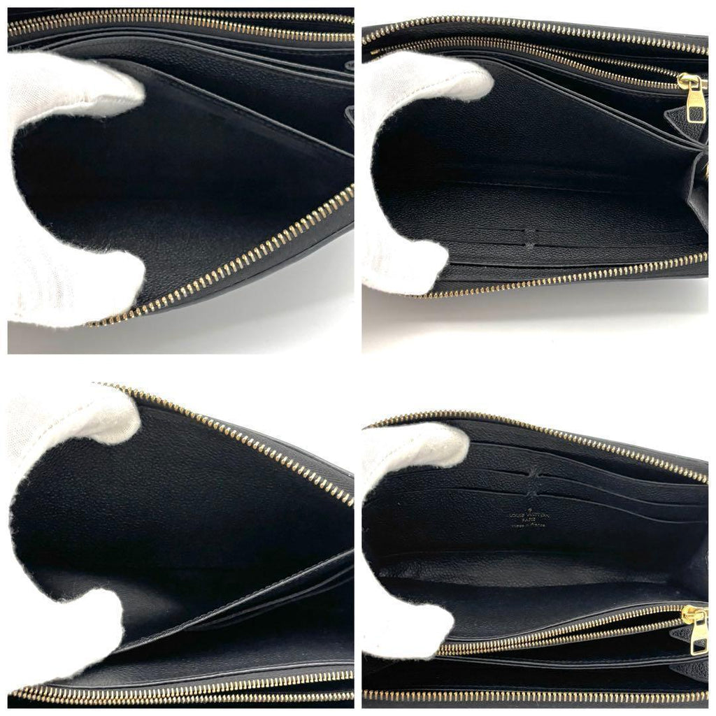 Louis Vuitton Wallet Zippy Monogram Black — view 5