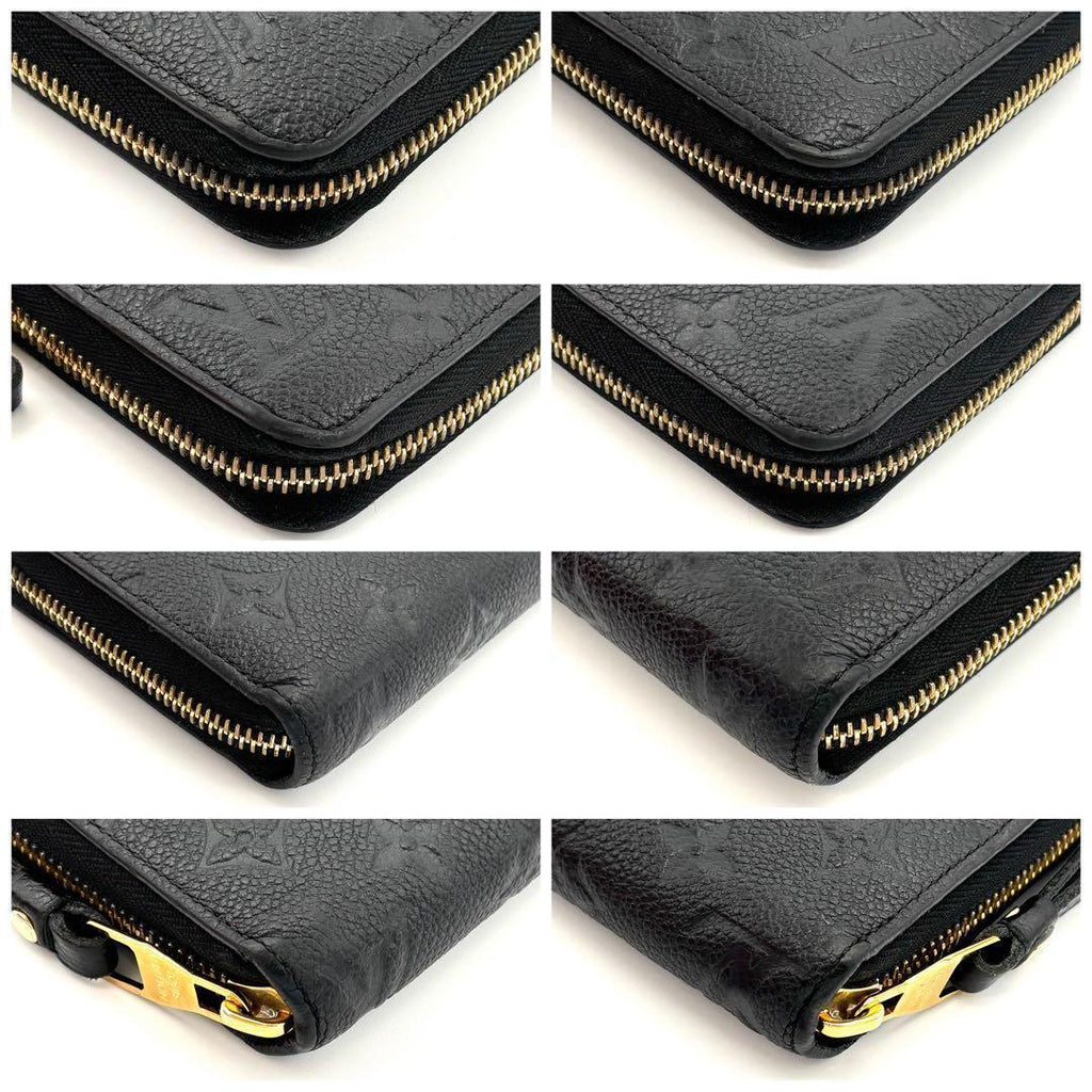 Louis Vuitton Wallet Zippy Monogram Black — view 8