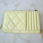 Chanel Quilted CC Logo Fragment Case Caviar Leather — view 3