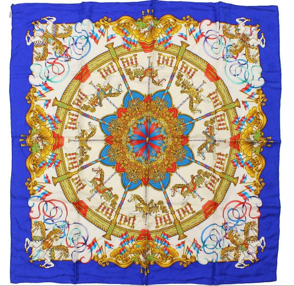 Hermes Carre 90 Silk Scarf