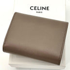 Celine Wallet Small Flap Triomphe Gray — view 2