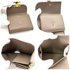 Celine Wallet Small Flap Triomphe Gray — view 5