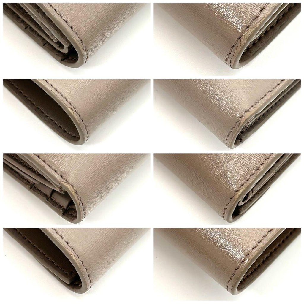 Celine Wallet Small Flap Triomphe Gray — view 7