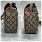 Gucci GG Sherry Line Shoulder Bag Brown Leather — view 7