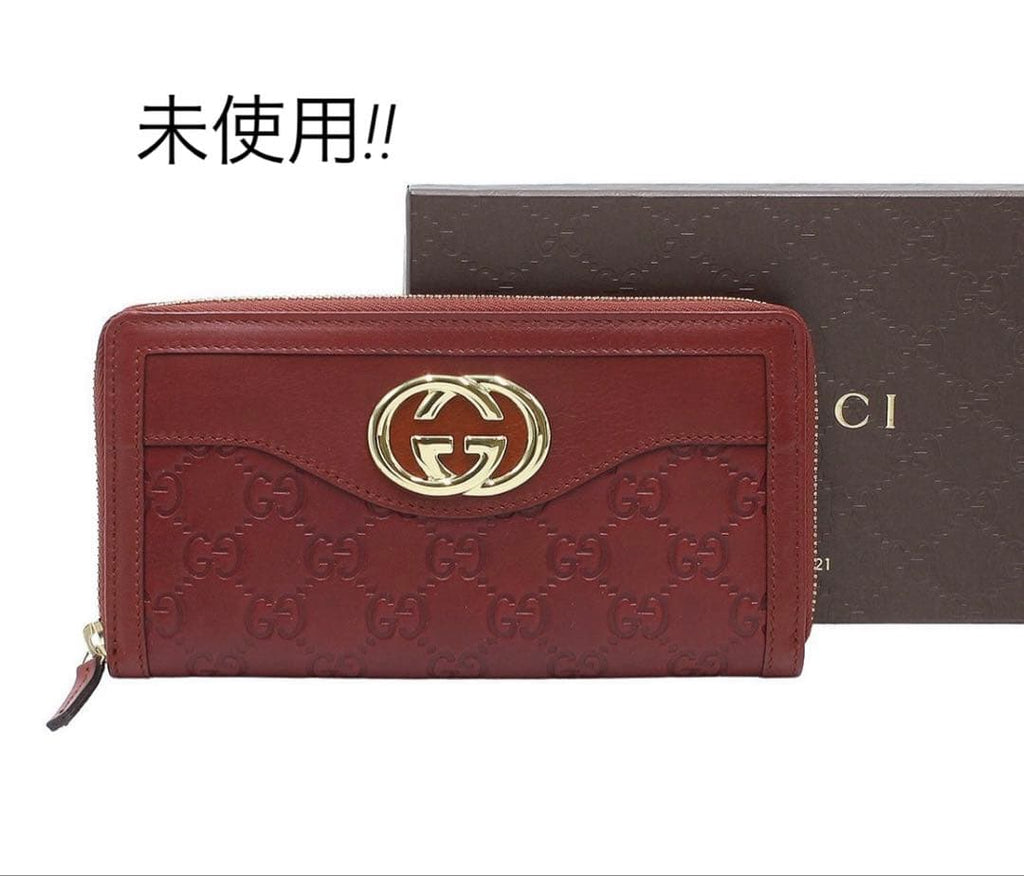 Gucci Interlocking G Guccissima Leather Wallet