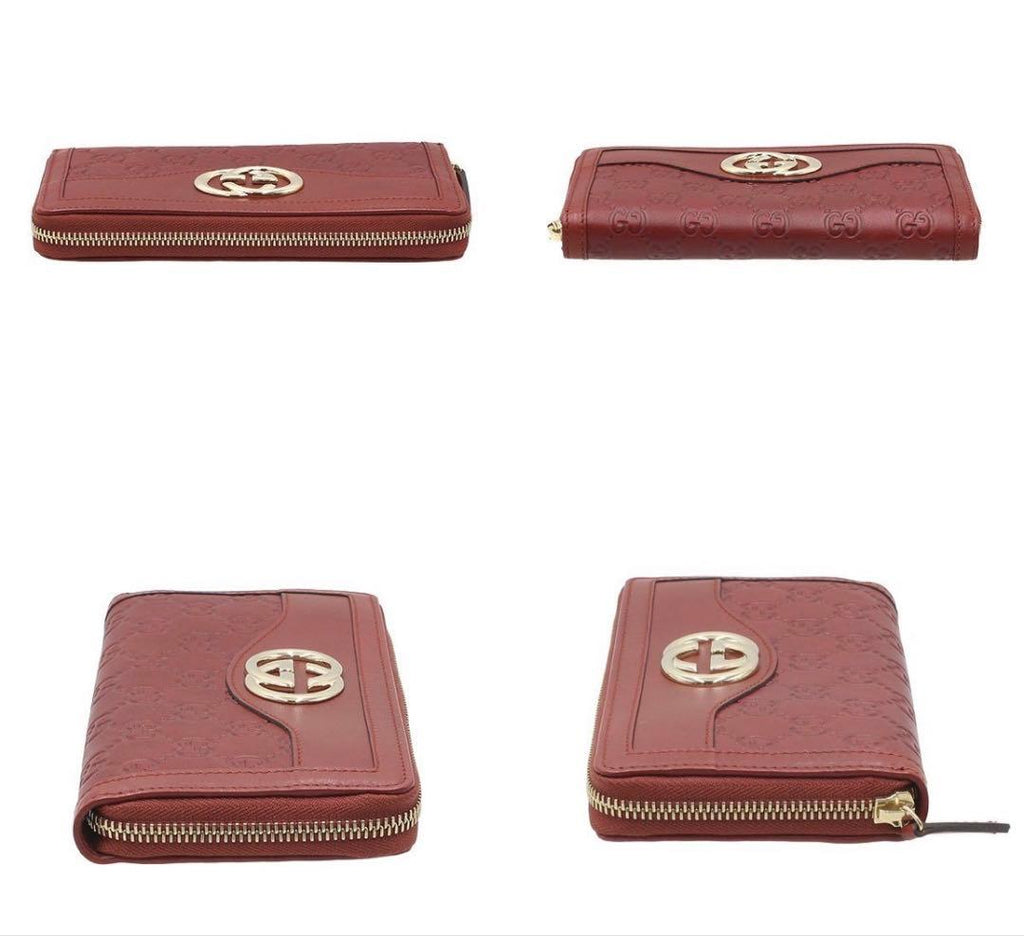 Gucci Interlocking G Guccissima Leather Wallet — view 3
