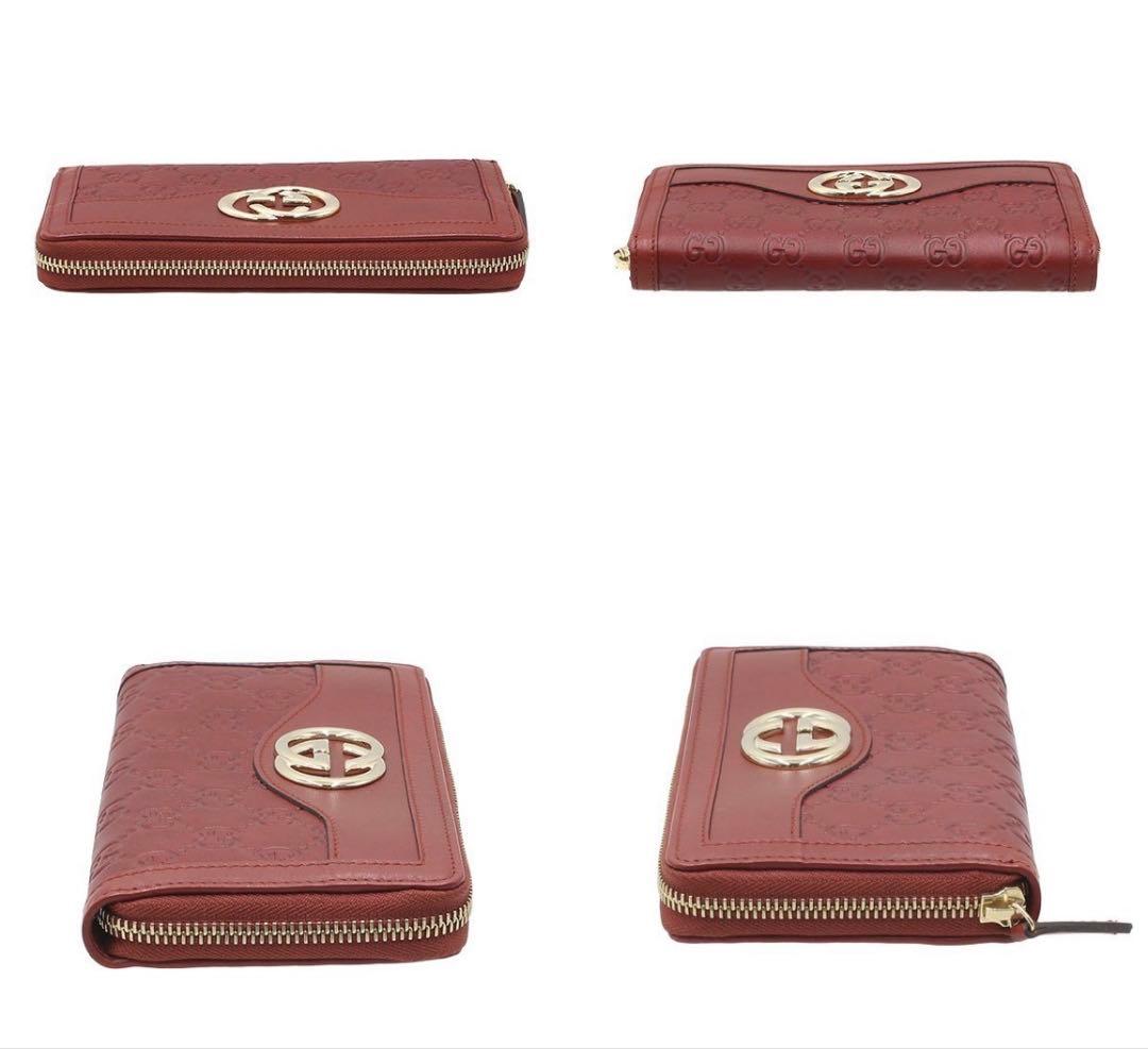 Gucci Interlocking G Guccissima Leather Wallet — view 3