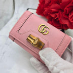 Gucci Key Case GG Diana Bamboo Key Holder — view 3
