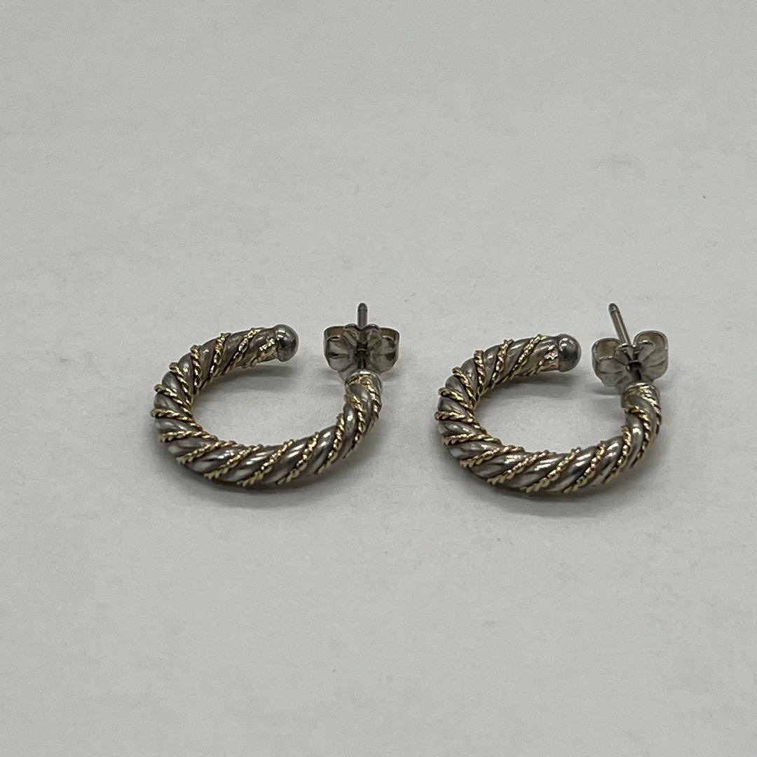 Tiffany & Co. Twist Hoop Earrings YG