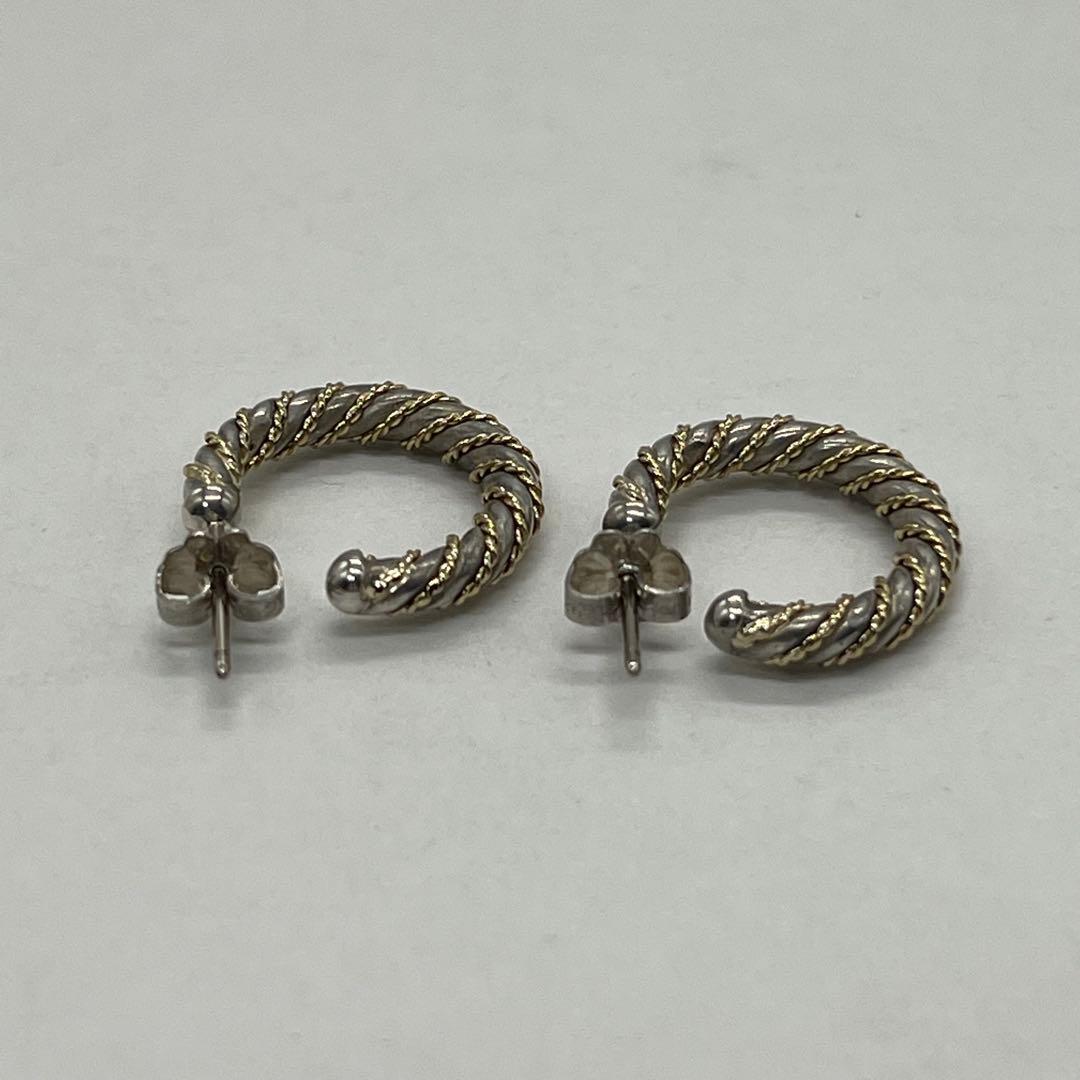Tiffany & Co. Twist Hoop Earrings YG