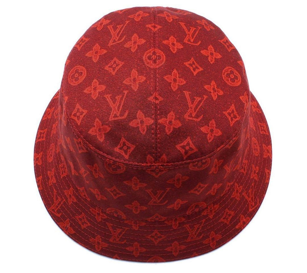 Louis Vuitton New Chapeau Monogram Record Bucket Hat — view 7