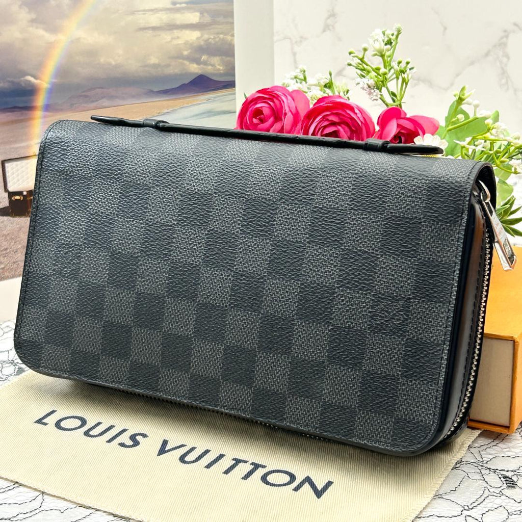 Louis Vuitton Zippy XL Damier Graphite Wallet — view 2