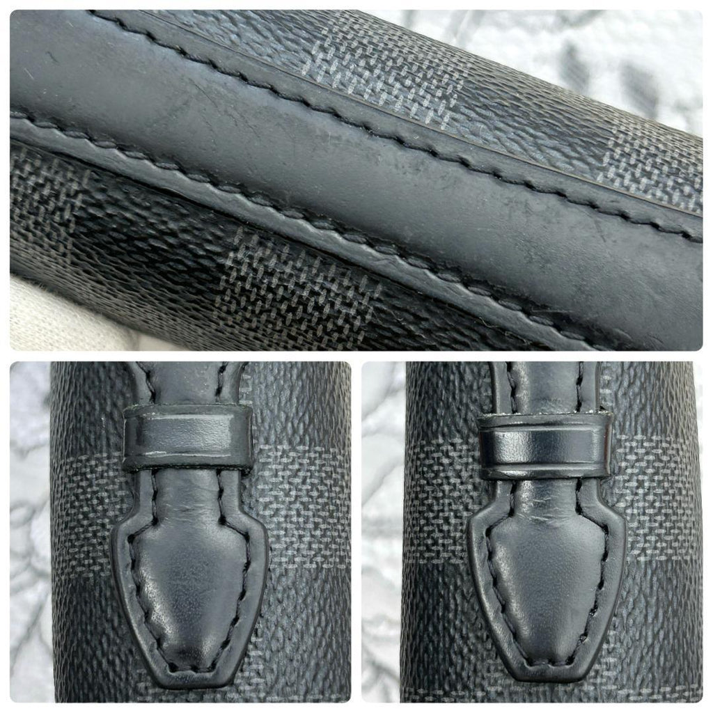 Louis Vuitton Zippy XL Damier Graphite Wallet — view 9