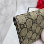 Gucci Fold Wallet Duonysus GG Supreme Taiga — view 6