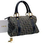 Dior Trotter Canvas Leather Mini Boston Hand