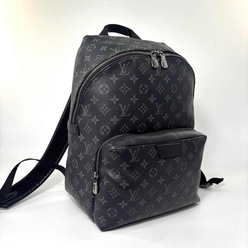 Louis Vuitton Monogram Eclipse Apollo Backpack Black — view 3