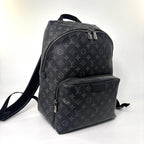 Louis Vuitton Monogram Eclipse Apollo Backpack Black — view 3