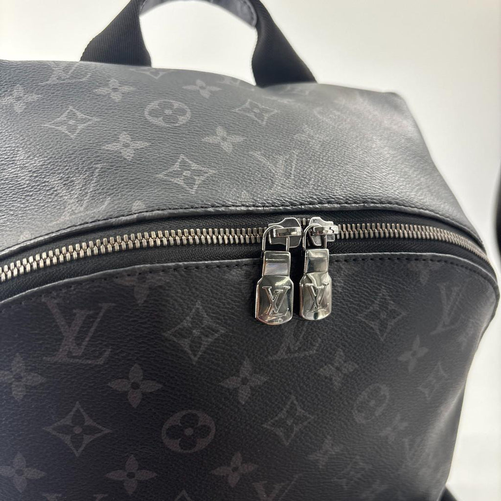 Louis Vuitton Monogram Eclipse Apollo Backpack Black — view 6
